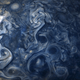 A detailed photo of Jupiter’s clouds as captured by NASA’s Juno spacecraft in 2017.